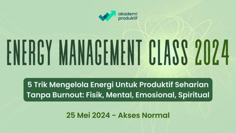 Energy Management Class (Normal) – Mei 2024