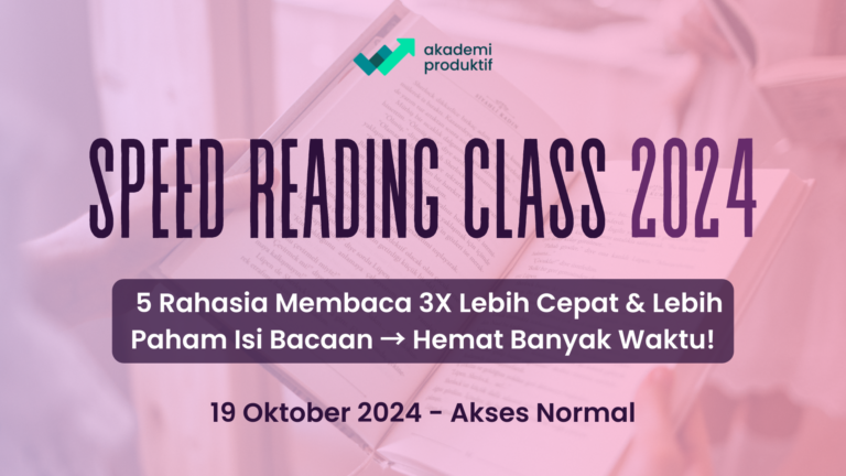 Speed Reading Class (Normal) – Oktober 2024