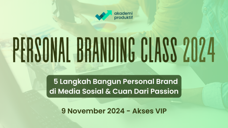 Personal Branding Class (VIP) – November 2024